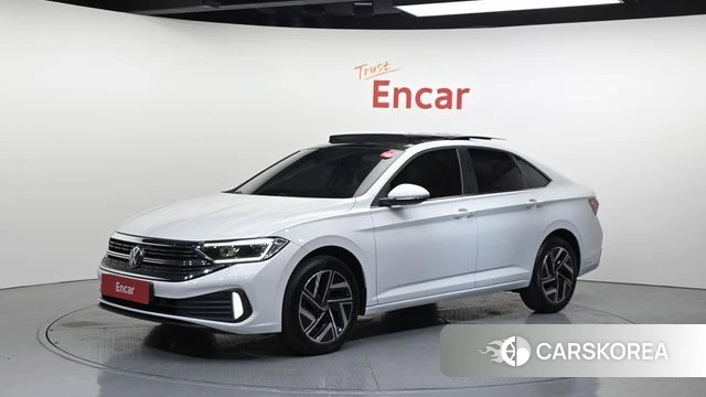 Volkswagen 7th Generation of Jetta 2023 Белый из Кореи