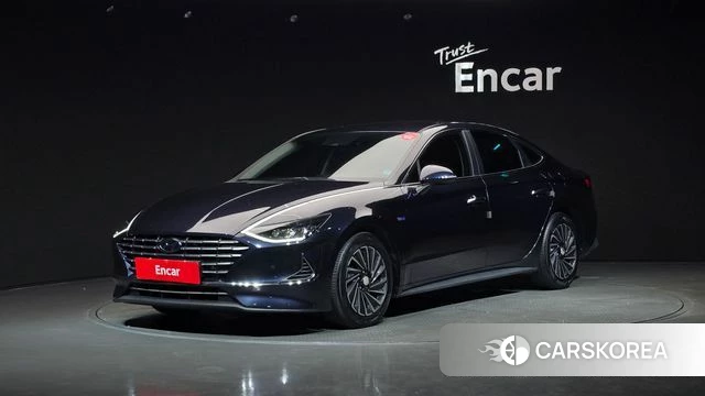 Hyundai Sonata Hybrid (DN8) 2019 Синий из Кореи