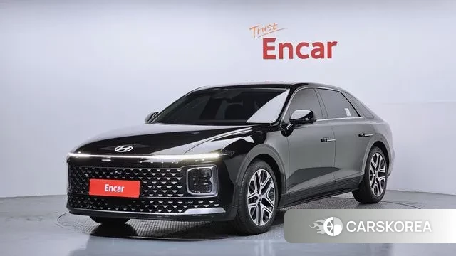 Hyundai Grandeur Hybrid (GN7) 2024 Черный из Кореи