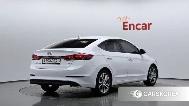 Hyundai Avante AD 2018 Белый из Кореи