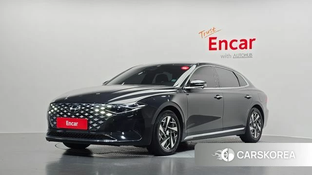 Hyundai The New Grandeur IG Hybrid 2020 Черный из Кореи