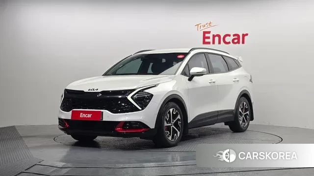 Kia Sportage 5th Generation Hybrid 2024 Белый из Кореи