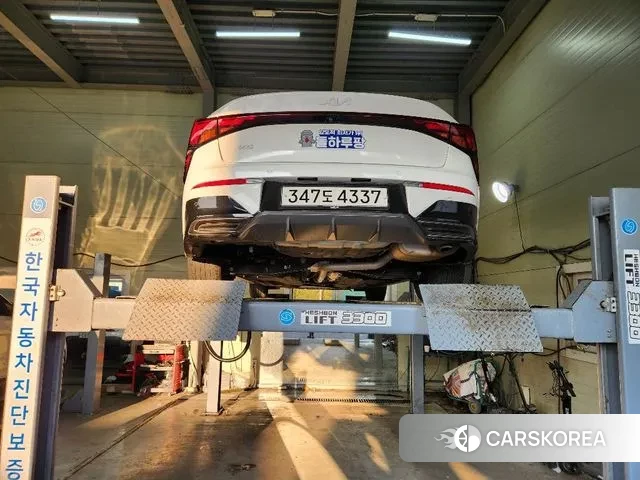 Kia The New K5 3rd generation 2024 Белый из Кореи