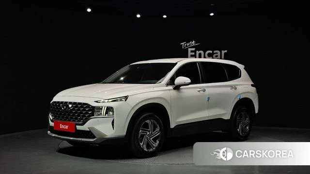 Hyundai The New Santa Fe 2021 Белый из Кореи