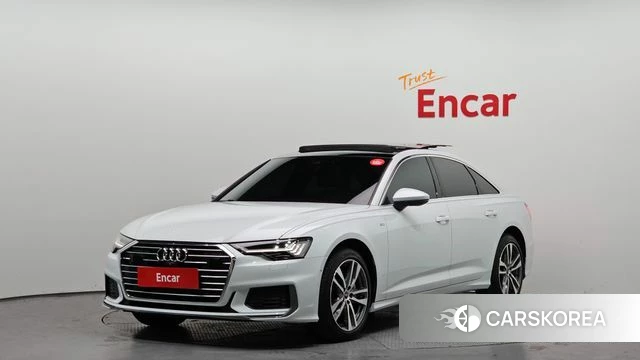 Audi A6 (C8) 2023 Белый из Кореи