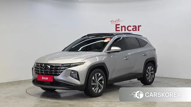 Hyundai Tucson Hybrid (NX4) 2022 Серебристо-серый из Кореи