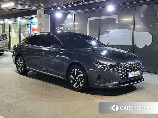 Hyundai The New Grandeur IG Hybrid 2022 Серый из Кореи