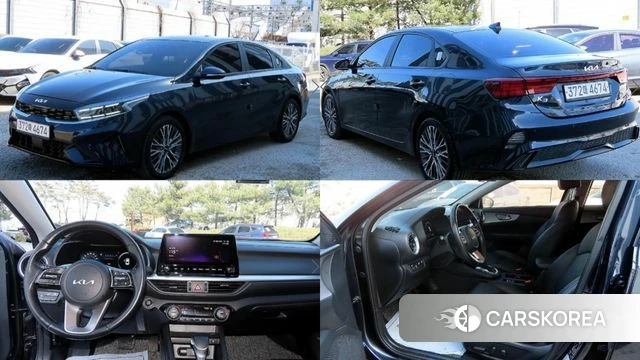 Kia The New K3 2nd generation 2022 Синий из Кореи