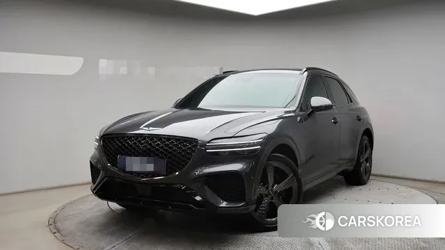 Genesis GV70 2021 Черный из Кореи