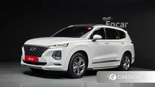 Hyundai Santa Fe TM 2018 Белый из Кореи