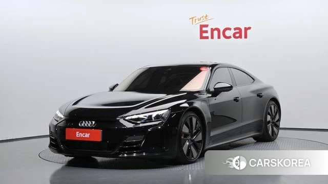 Audi e-Tron GT 2021 Черный из Кореи