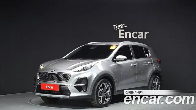 Kia Sportage The Bold 2020 Серый из Кореи