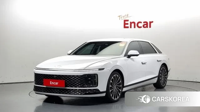 Hyundai Grandeur Hybrid (GN7) 2023 Белый из Кореи