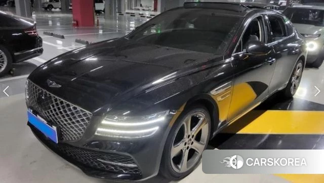 Genesis G80 (RG3) 2021 Черный из Кореи