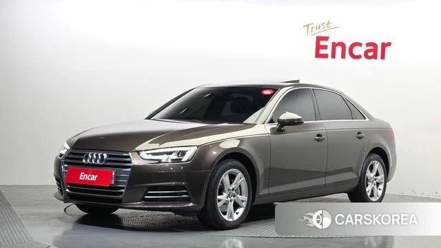 Audi A4 (B9) 2018 Коричневый из Кореи