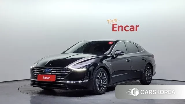Hyundai Sonata Hybrid (DN8) 2019 Черный из Кореи