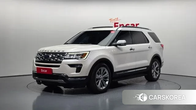 Ford Explorer 2018 Белый из Кореи