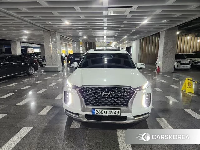 Hyundai Palisade 2021 Белый из Кореи