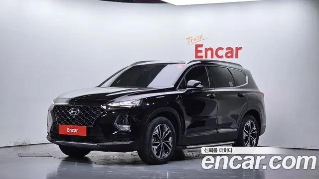 Hyundai Santa Fe TM 2019 Черный из Кореи