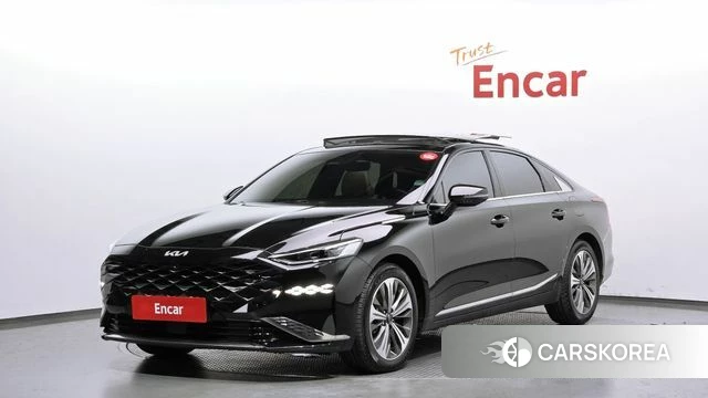 Kia K8 Hybrid 2022 Черный из Кореи