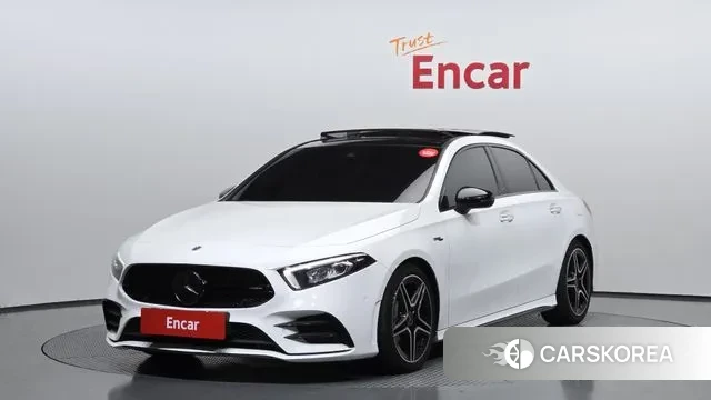 Mercedes-Benz A-Class W177 2022 Белый из Кореи