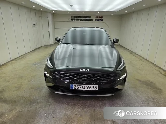 Kia K8 Hybrid 2023 Серый из Кореи