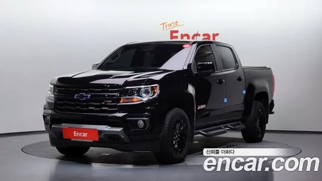 Chevrolet (GM Daewoo) Real New Colorado 2021 Черный из Кореи