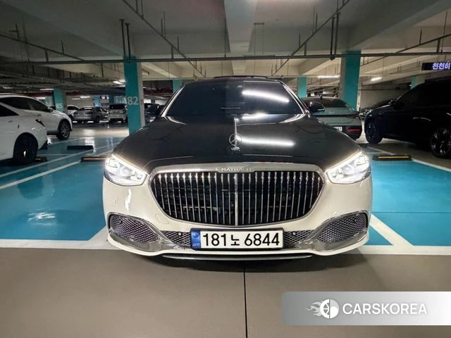 Mercedes-Benz S-Class W223 2022 Белый из Кореи