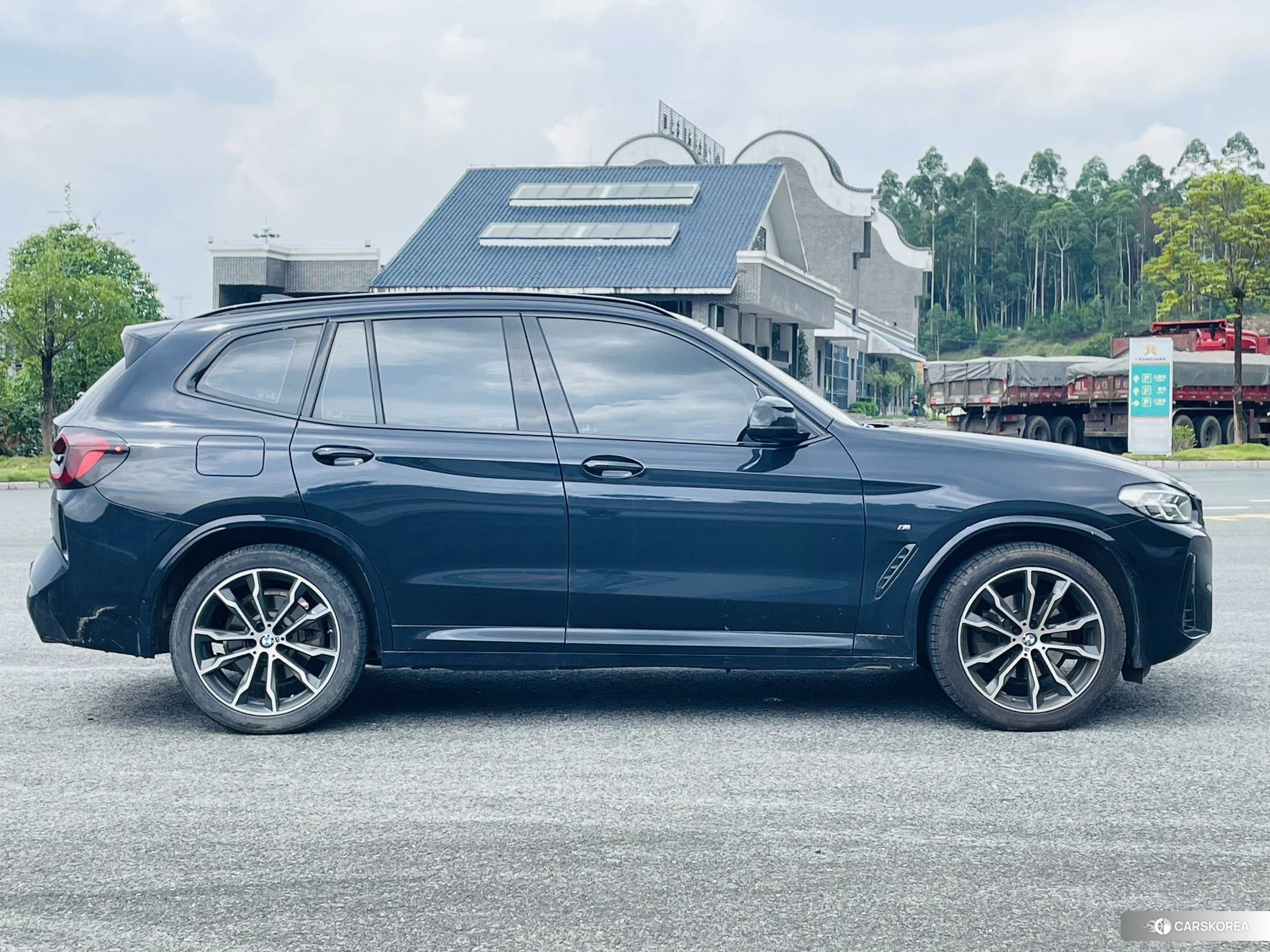 BMW X3 2021 Черный из Китая