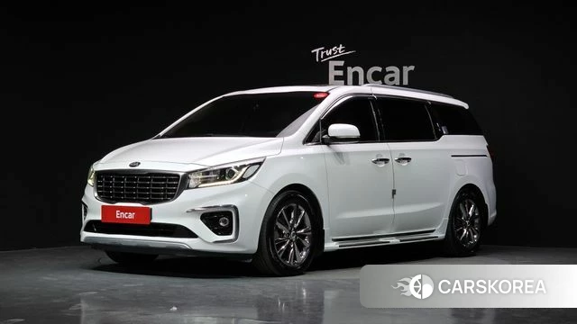 Kia The New Carnival 2018 Белый из Кореи
