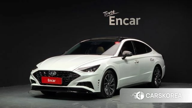 Hyundai Sonata (DN8) 2020 Белый из Кореи