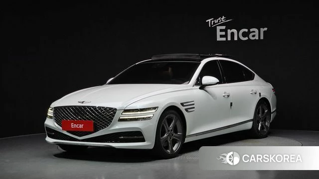 Genesis G80 (RG3) 2021 Белый из Кореи