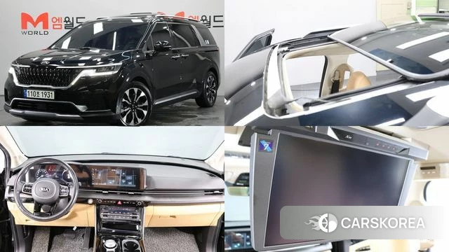 Kia Carnival 4th generation 2021 Черный из Кореи