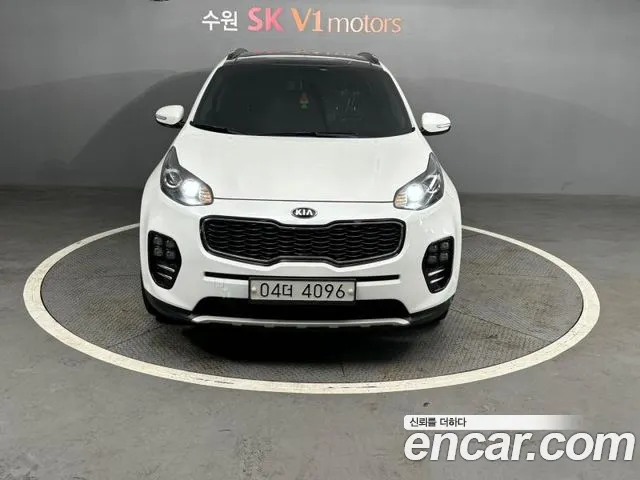 Kia Sportage 4th Generation 2018 Белый из Кореи