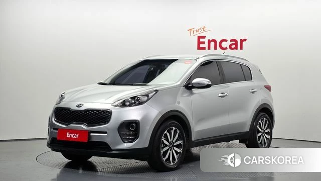 Kia Sportage 4th Generation 2018 Серебристо-серый из Кореи