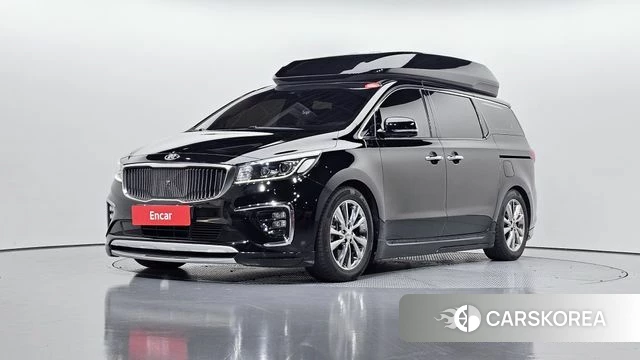 Kia The New Carnival 2018 Черный из Кореи