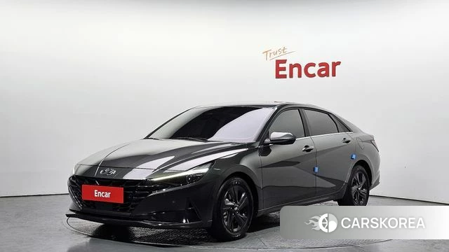 Hyundai Avante (CN7) 2021 Серый из Кореи