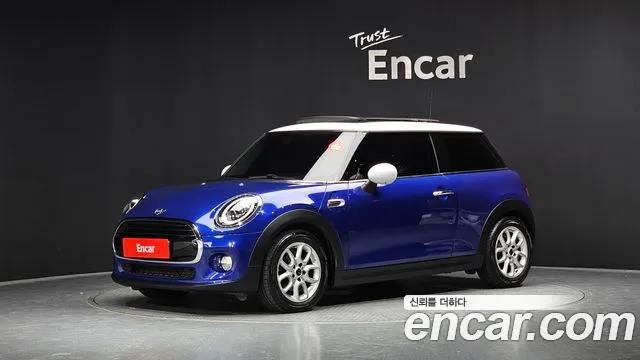 Mini Cooper 2019 Синий из Кореи