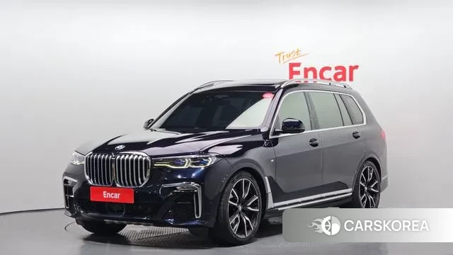 BMW X7 (G07) 2021 Синий из Кореи