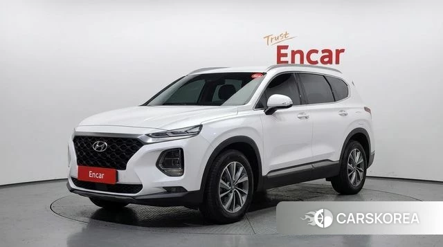 Hyundai Santa Fe TM 2018 Белый из Кореи