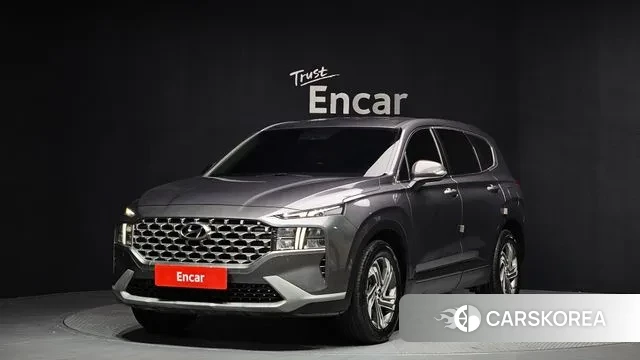 Hyundai The New Santa Fe 2022 Серый из Кореи