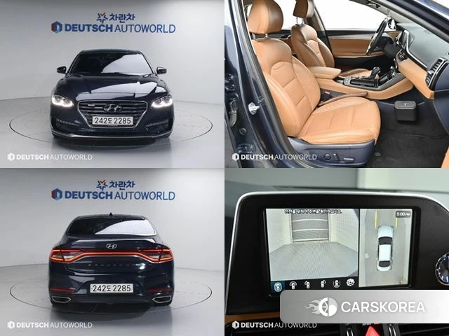 Hyundai Grandeur IG 2018 Синий из Кореи