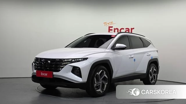 Hyundai Tucson (NX4) 2021 Белый из Кореи