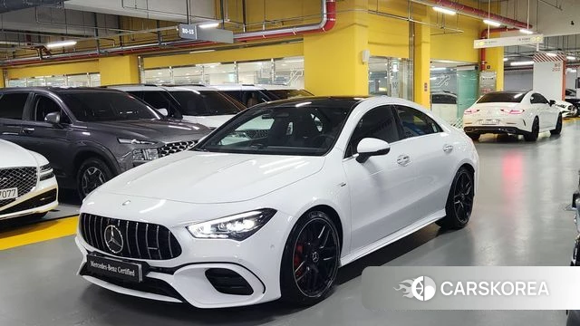 Mercedes-Benz CLA-Class C118 2025 Белый из Кореи