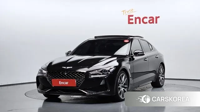 Genesis G70 2018 Черный из Кореи