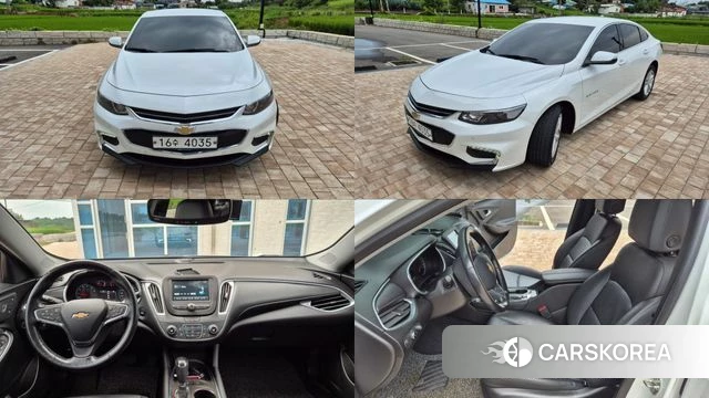 Chevrolet (GM Daewoo) All New Malibu 2018 Белый из Кореи