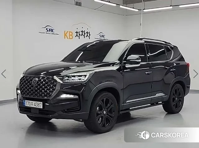 Ssangyong All New Rexton 2020 Черный из Кореи