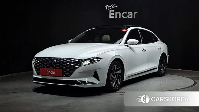 Hyundai The New Grandeur IG Hybrid 2022 Белый из Кореи