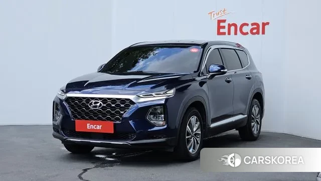 Hyundai Santa Fe TM 2020 Синий из Кореи