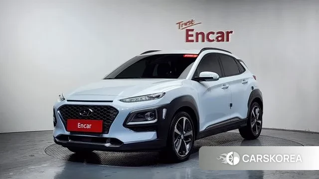 Hyundai Kona 2018 Белый из Кореи